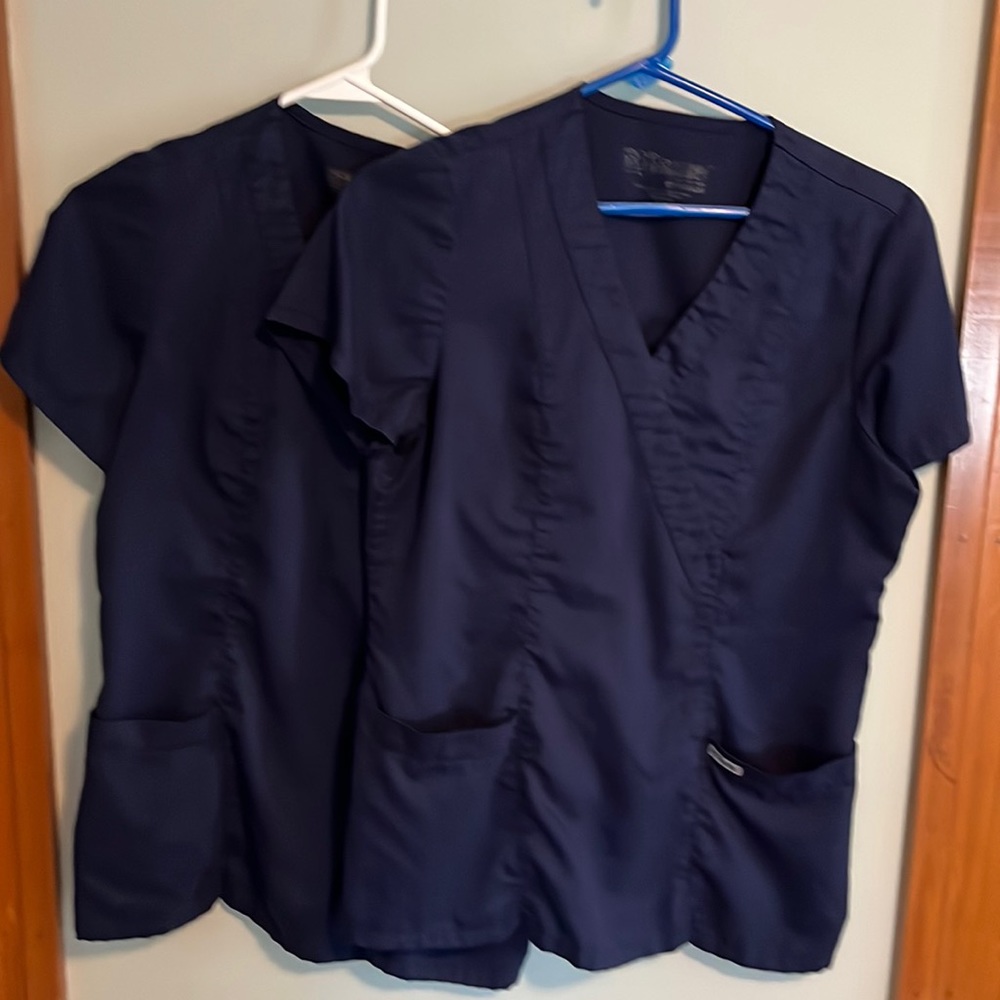 Greys anatomy by barco small navy scub tops